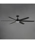 Albatross 72 inch 6-Blade Marine Grade Fan Black