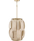 Willa 1-Light Pendant Matte Brass