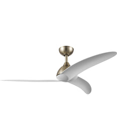Nirra 52-in. 3-Blade Modern Ceiling Fan Champagne Bronze