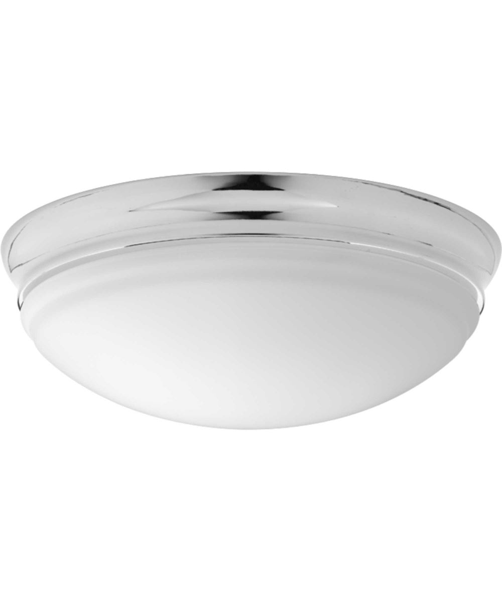 1-Light 11" LED Flush Mount Polished Chrome