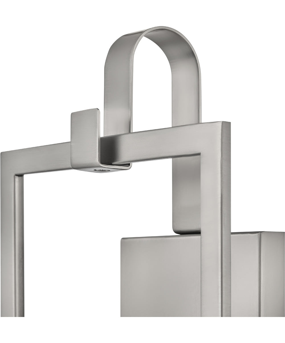 Stassi 1-Light Medium Single Light Sconce in Brushed Nickel