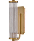 Ellery 1-Light Medium Single Light Sconce in Heritage Brass