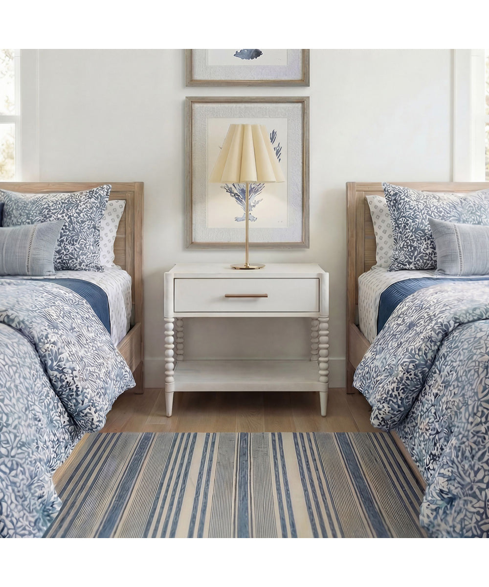 Bales Off-White Side Table