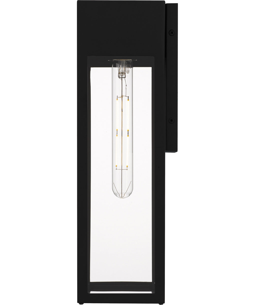 Boswell Medium 1-light Outdoor Wall Light  Coastal Armour Aluminum Matte Black