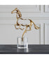 Gallop Gold Sculpture