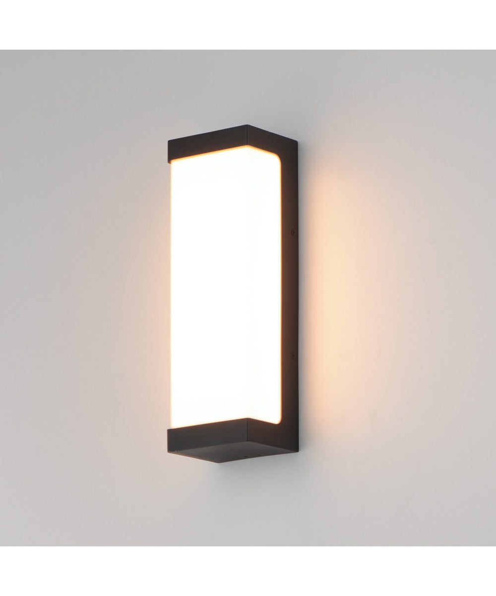 Tunnel 15-16 inch LED Outdoor Sconce Black