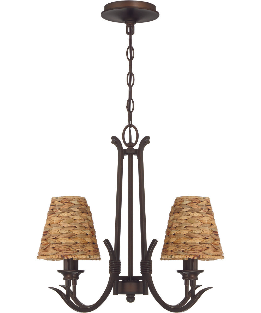 Kokomo 4-Light Lighting Aged Bronze Brushed