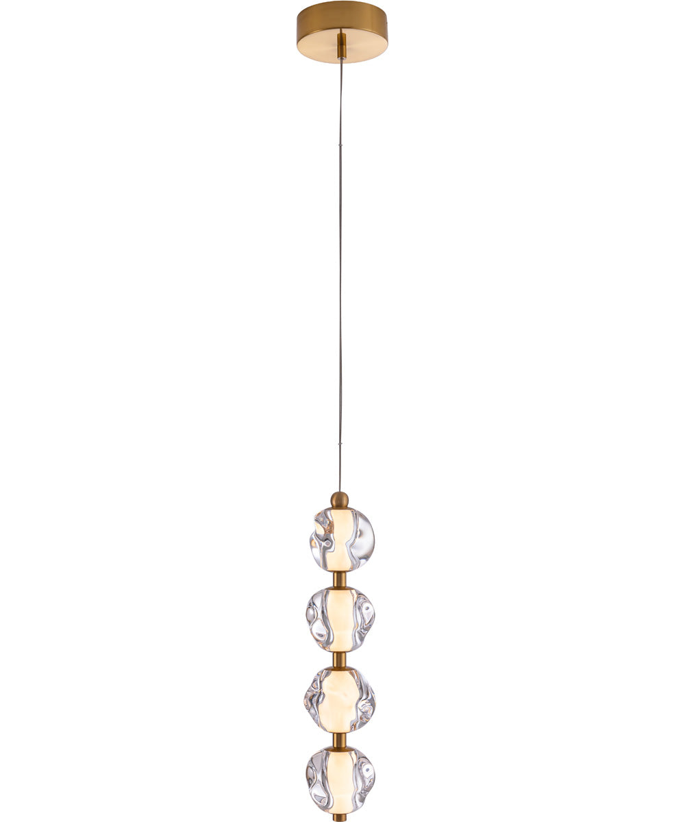 Jackie 4-Light Lighting Satin Brass