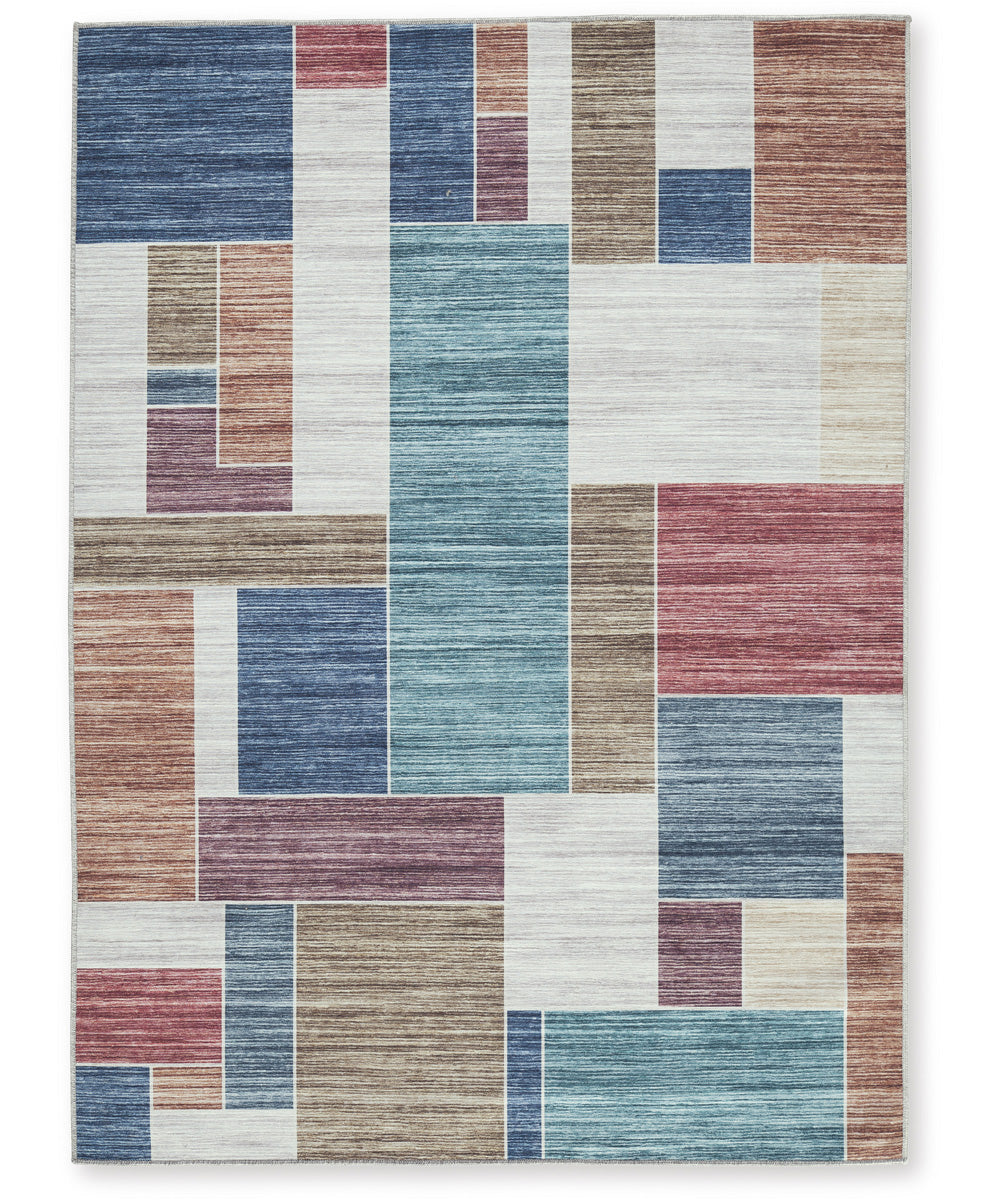 Numore Washable Medium Rug Multi