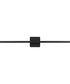 Phase 5 32 in. Slim Modern 3CCT Integrated LED Linear Vanity Light Matte Black