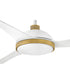 Alba 56" LED Smart Fan Matte White