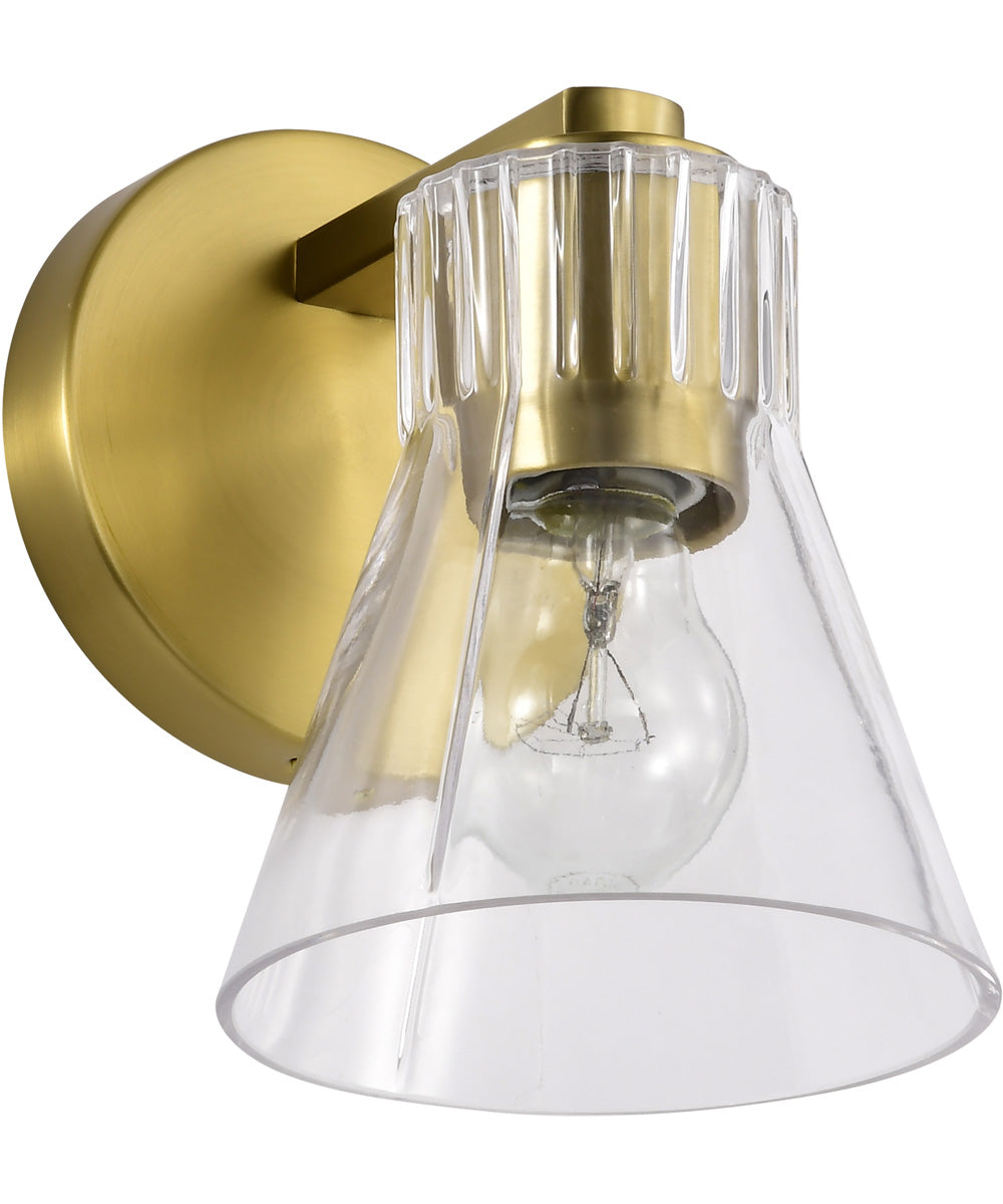 Gianna 1-Light Vanity & Wall Vintage Brass