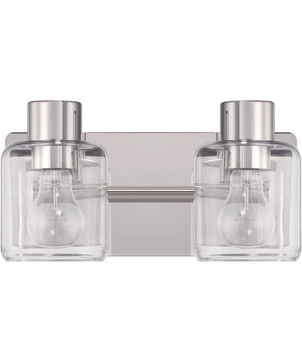 Rori 2-Light Lighting Polished Nickel