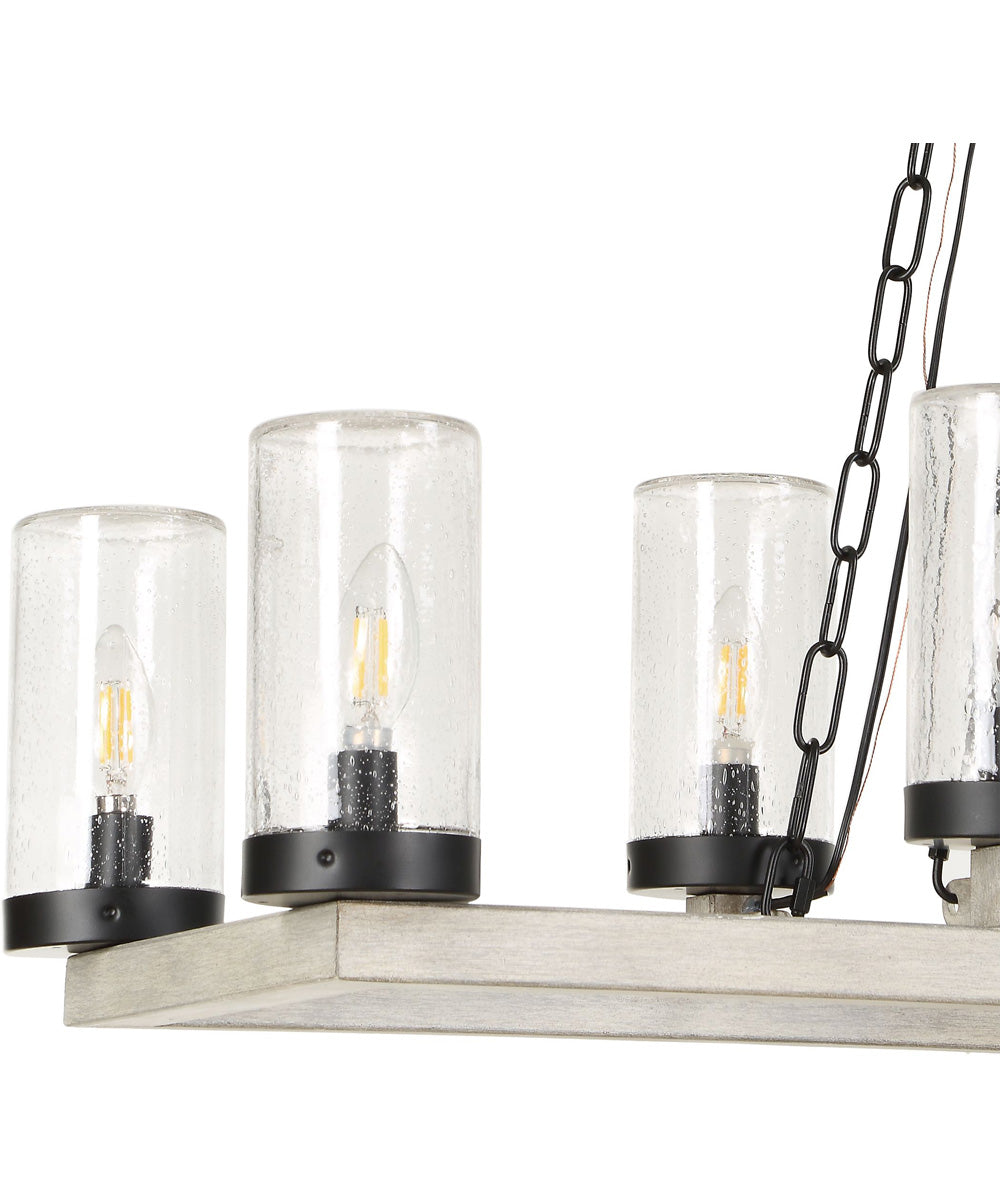 Edgecomb 10 Light Indoor-Outdoor Chandelier