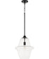 Stewart Pendant Matte Black