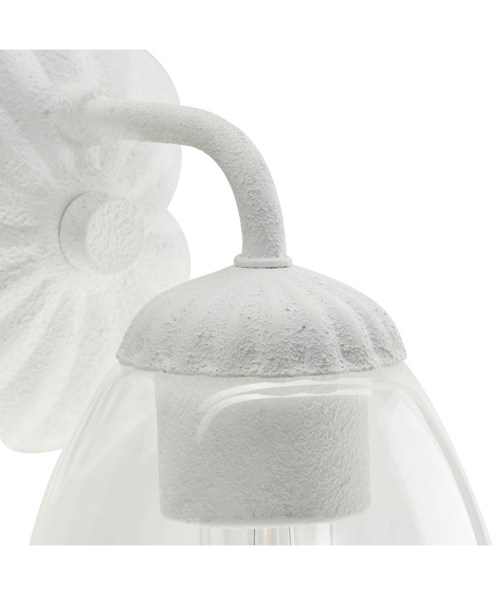 Quillan 1-Light Transitional Bath & Vanity Light White Plaster