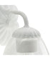 Quillan 1-Light Transitional Bath & Vanity Light White Plaster