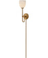 Trophy 1 Light Brass Sconce