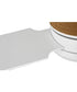Shaffer II 56 in. 4-Blade Ceiling Fan with Integrated LED Lamped Light Natural Jute Accents Satin White