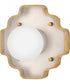 Howe 1-Light Small Single Light Sconce in Light Taupe