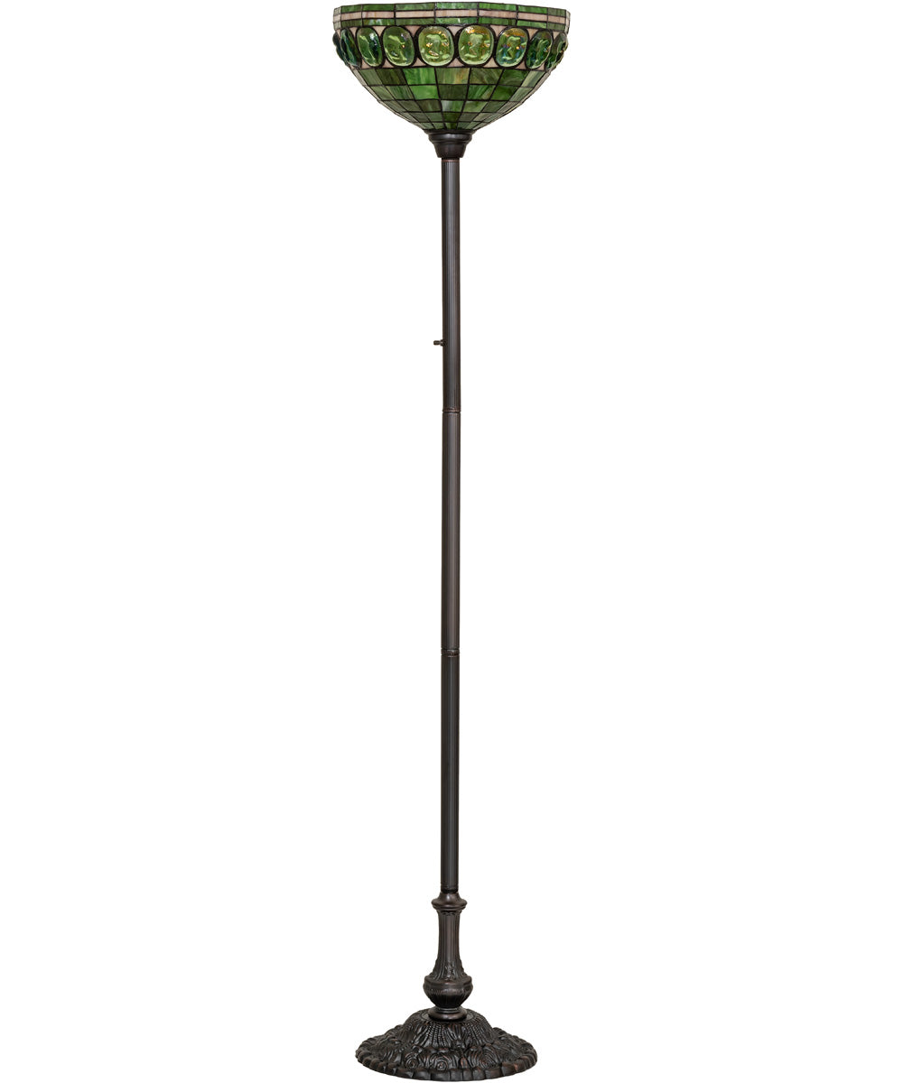 72" High Turtleback Torchiere