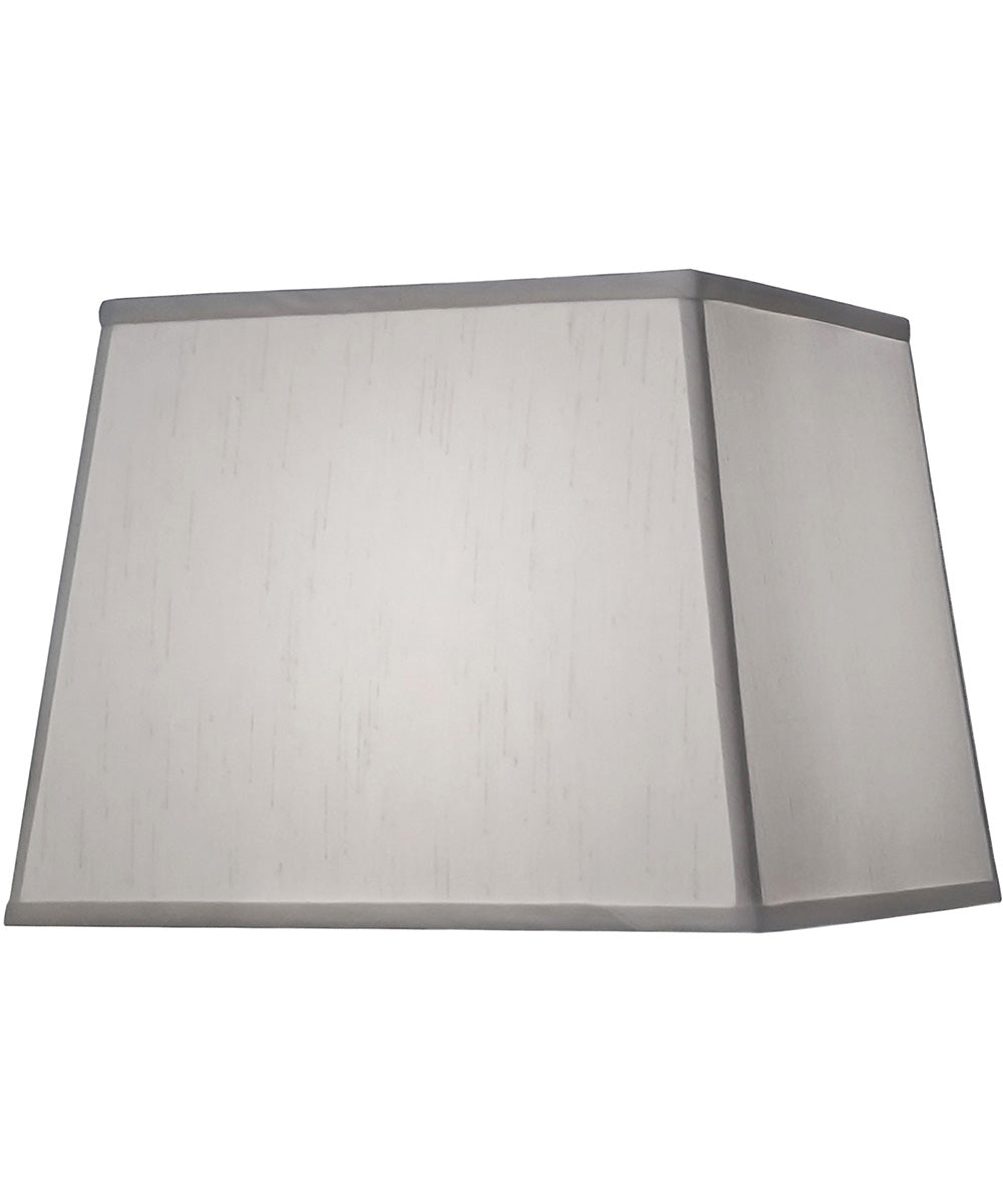 12x15x12 Global White Tapered Square Hardback Lampshade
