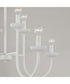 Mallory 8-Light Chandelier Ceramic White