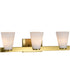 Royale 3-Light Vanity & Wall Burnished Brass