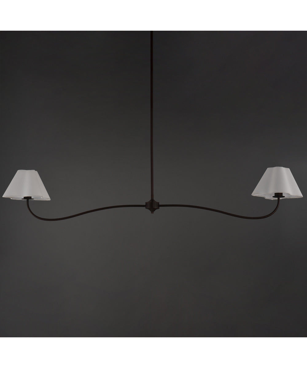 Saxon 2-Light Pendant Oil Rubbed Bronze