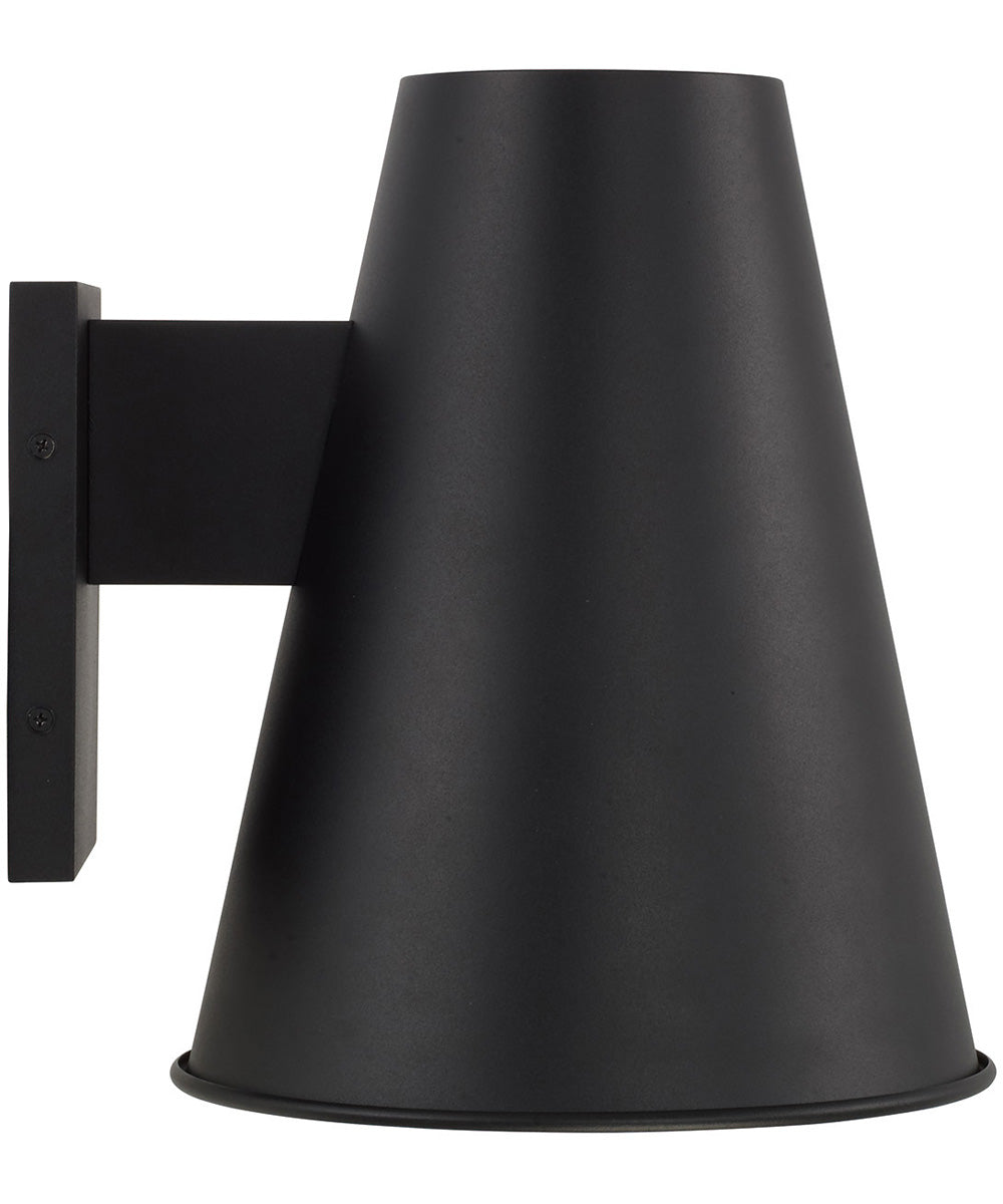 Yardley 1-Light Outdoor Wall-Lantern Black