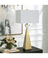Arete Modern Brass Table Lamp