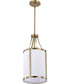 Easton 1-Light Pendant Burnished Brass