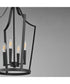 Arden 4-Light Pendant Black
