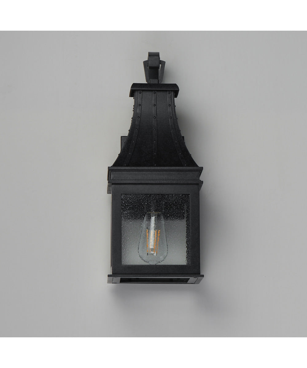 Bramwell VX Single Outdoor Wall Sconce Black Patina