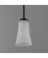 Logan 1-Light Mini Pendant Black
