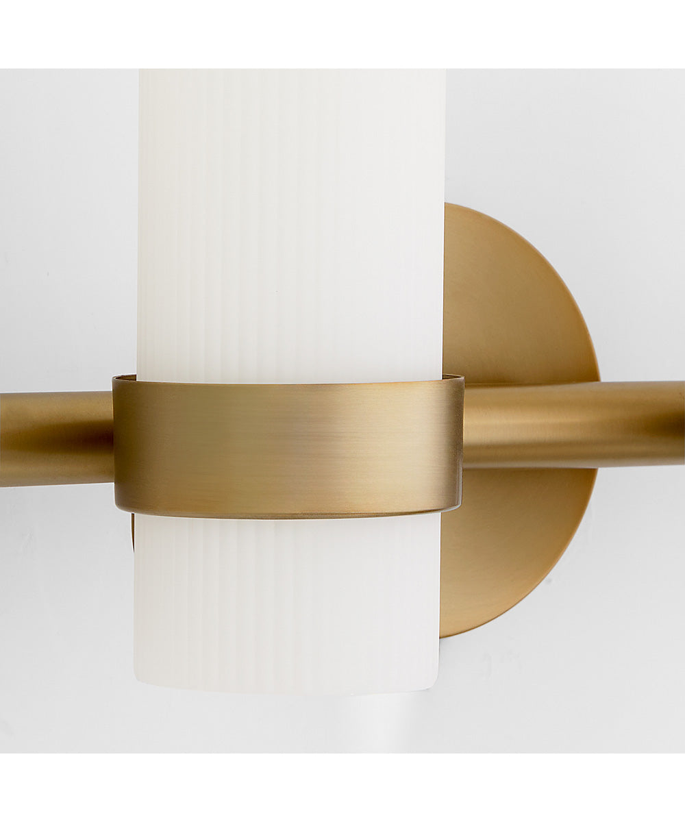 Sojourn 4-light Bath Vanity Light Brushed Brass