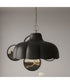 Leanne 4-light Pendant Matte Black