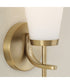 Drake 1-Light Sconce Aged Brass