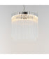 Jolie 11 inch LED Pendant Polished Nickel