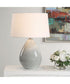 Moray Gray Glaze Table Lamp