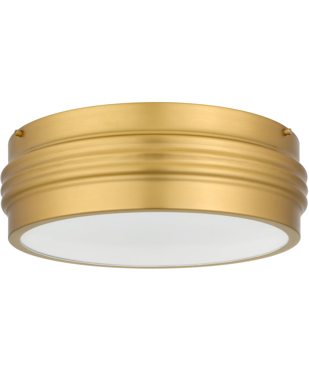 Emmett 3-light Flush Mount Brushed Gold