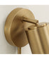 Robbie 1-Light Sconce Aged Brass