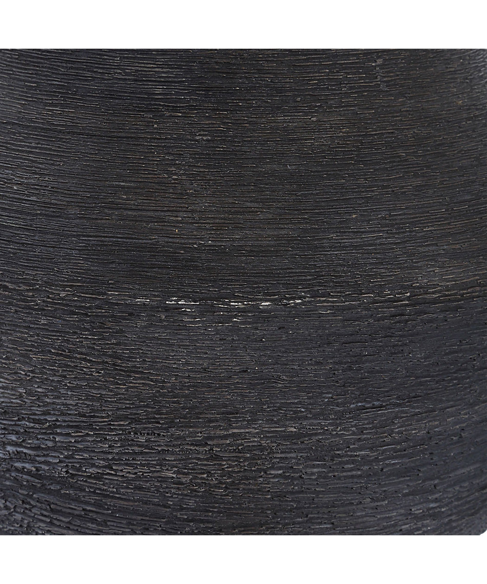 Helston Dark Charcoal Table Lamp