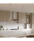Reines 1-Light Pendant with Clear Glass Shade Brushed Nickel
