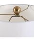 Sienna Caramel Glass Buffet Lamp