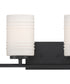 Leavenworth 4 Light Vanity Matte Black