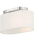 Midtown 1 Light Semi Flush Polished Nickel
