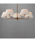 Dunbridge 5-Light Chandelier Weathered Brass