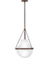 Collins 1-Light Medium Pendant in Heritage Bronze