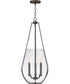 Farrin 3-Light Medium Pendant in Gunmetal
